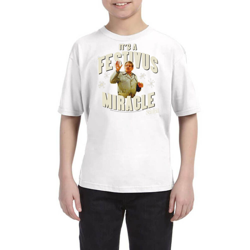 Seinfeld Festivus Frank It's A Festivus Miracle Premium T Shirt Youth Tee by cm-arts | Artistshot