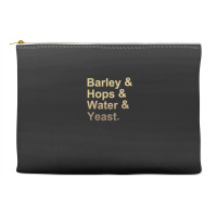 Barley Hops Water Yeast .png Accessory Pouches | Artistshot