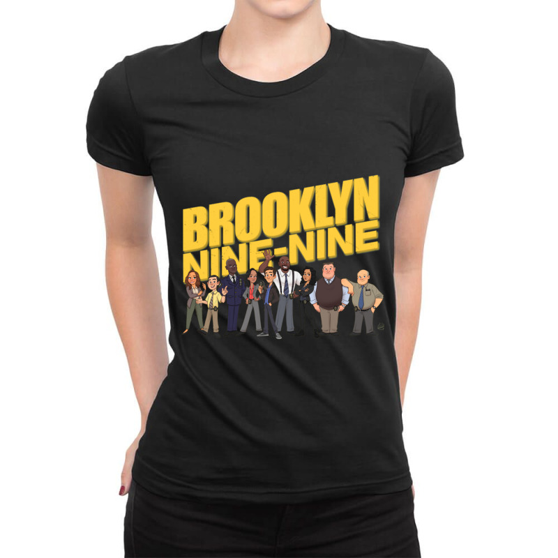 Brooklyn Nine Nine Ladies Fitted T-Shirt by cm-arts | Artistshot