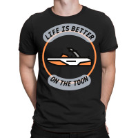 Life Is Better On The Toon - Vintage Pontoon Captain T-shirt | Artistshot