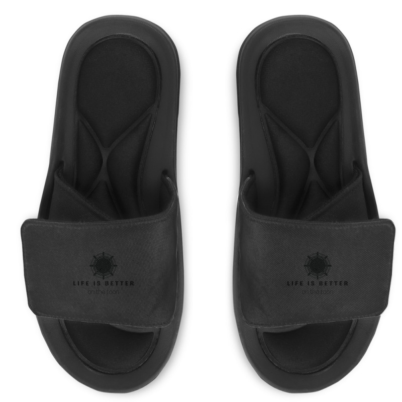 Life Is Better On The Toon Pontoon Slide Sandal | Artistshot