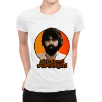 Retro Michael Mc Musician Ladies Fitted T-shirt | Artistshot