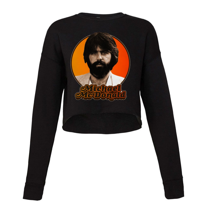 Retro Michael Mc Musician Cropped Sweater by Bull Tees | Artistshot