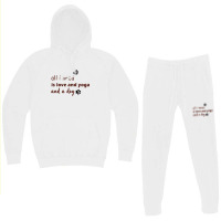 All I Need Is Love And Yoga Hoodie & Jogger Set | Artistshot