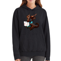 Hot Cocoa Dragon Vintage Hoodie | Artistshot