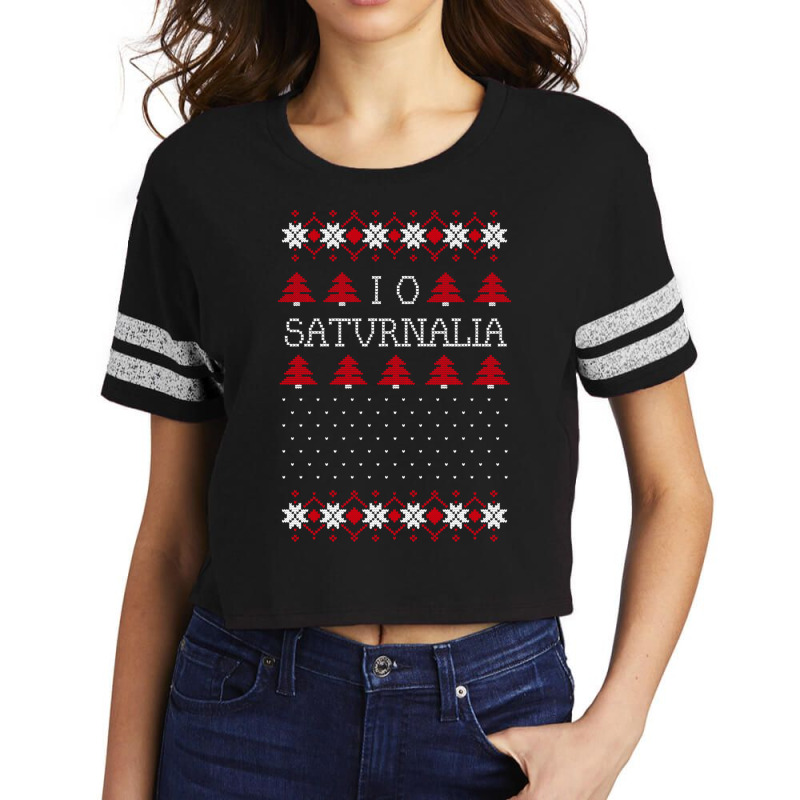 Ancient Knits - Io Saturnalia Scorecard Crop Tee by cm-arts | Artistshot