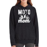 Moto Mom Womens Motocross Dirt Bike Mother's Day T Shirt Vintage Hoodie | Artistshot