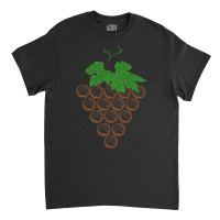 Cork Forming Grape Wine Vineyard Viticulture Design Premium T Shirt Classic T-shirt | Artistshot