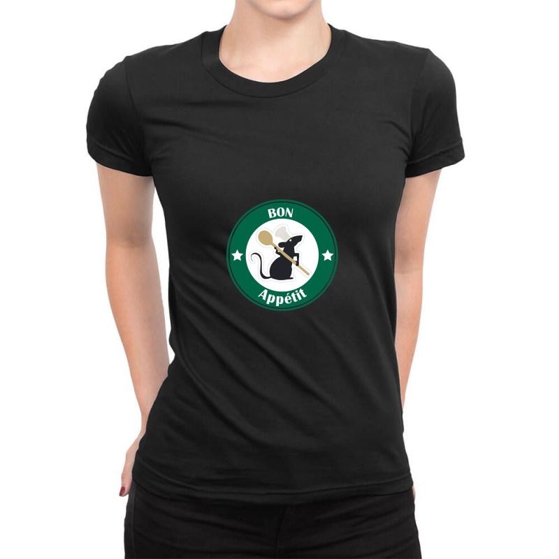 Bon Appetit Ladies Fitted T-Shirt by AmyRall | Artistshot