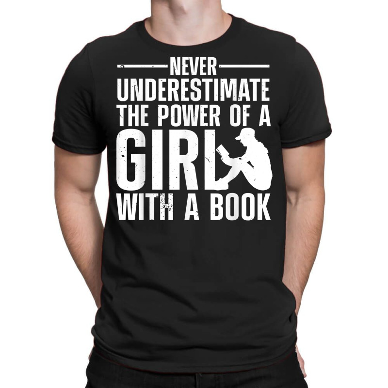 Funny Reading For Women Girls Bookworm Novel Book Lover T Shirt T-Shirt by cm-arts | Artistshot