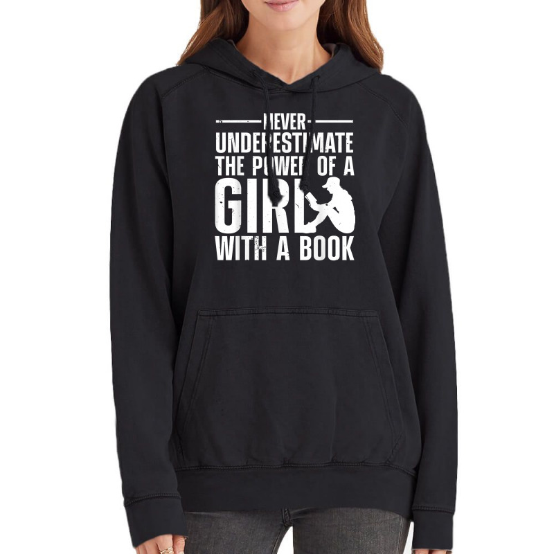 Funny Reading For Women Girls Bookworm Novel Book Lover T Shirt Vintage Hoodie by cm-arts | Artistshot