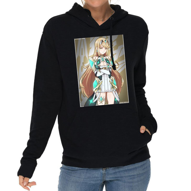 Xenoblade Chronicles 2 Mythra Lightweight Hoodie | Artistshot