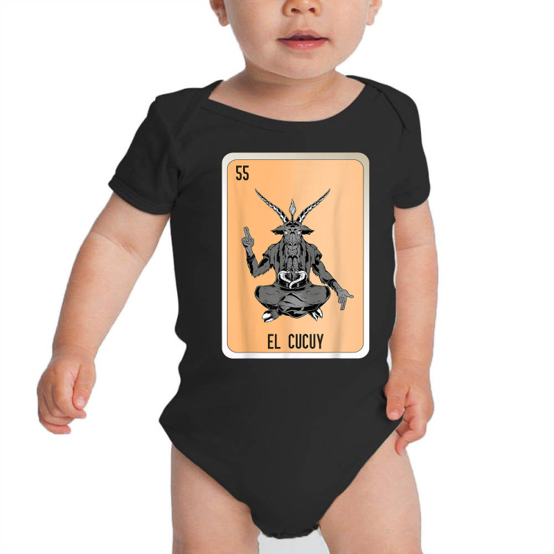 El Cucuy Mexican Slang Lottery Bingo Cards T Shirt Baby Bodysuit by cm-arts | Artistshot