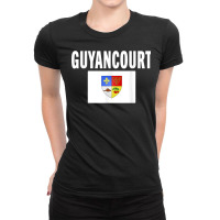 Guyancourt Flag National France Pride Gift T Shirt Ladies Fitted T-shirt | Artistshot