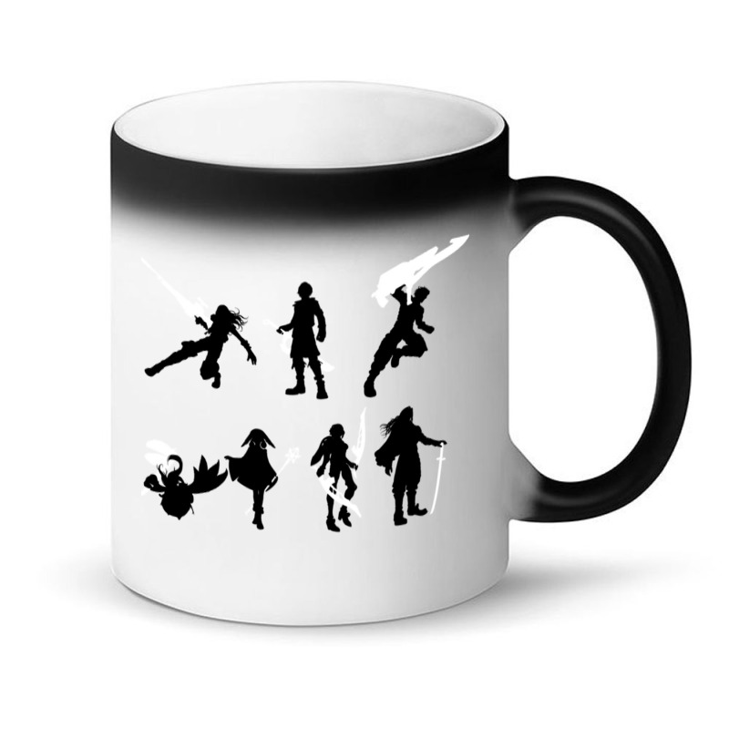 Xenoblade Party Silhouette (ver. 2) Magic Mug | Artistshot