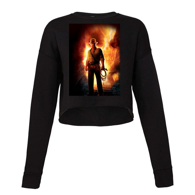 Indiana Jones And The Kingdom Of The Crystal Skull Cropped Sweater by cm-arts | Artistshot