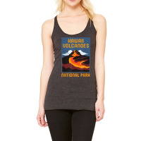 Hawaii Volcanoes National Park Big Island Retro Graphic T Shirt Racerback Tank | Artistshot