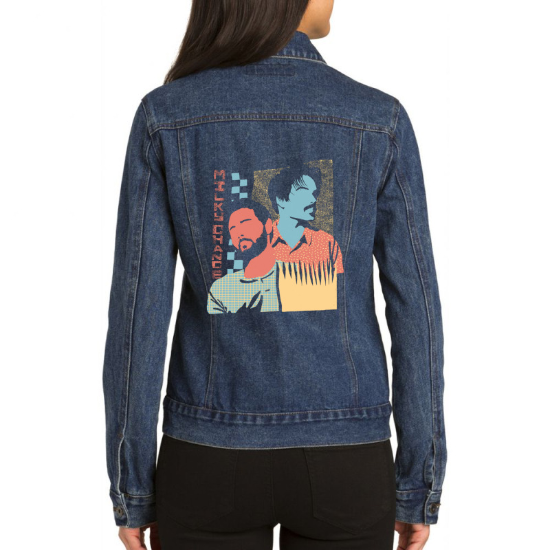 Milky Chance  2 Ladies Denim Jacket by cm-arts | Artistshot