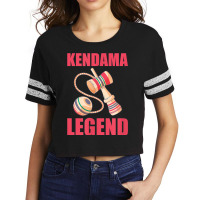 Kendama Legend Cool Japanese Kendama T Shirt Scorecard Crop Tee | Artistshot