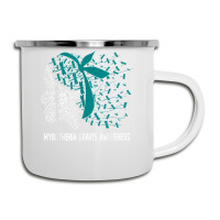 We Wear Teal For Myasthenia Gravis Awareness T Shirt Camper Cup | Artistshot