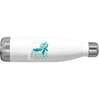 We Wear Teal For Myasthenia Gravis Awareness T Shirt Stainless Steel Water Bottle | Artistshot