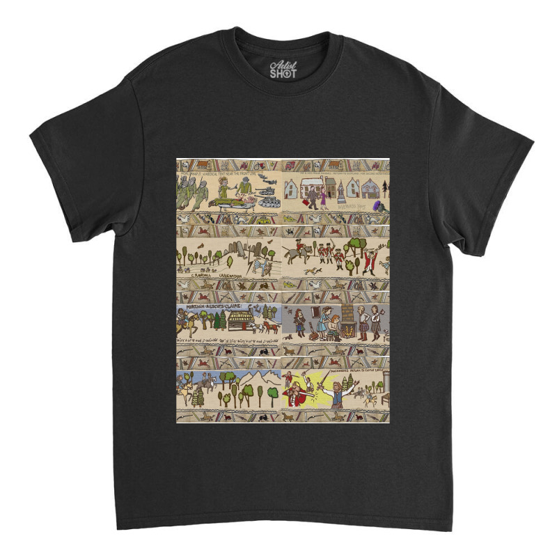 Eight Outlandish Panels (gabeaux Tapestry)  Graphic Classic T-shirt by cm-arts | Artistshot