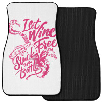 I Set Wine Free – Funny Winemaker Wine Lovers Wine Making T Shirt Front Car Mat | Artistshot