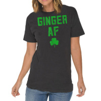 Ginger Gifts Funny Ginger Af Redhead St Patricks Day Drink T Shirt Vintage T-shirt | Artistshot