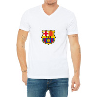 Fc #barcelona V-neck Tee | Artistshot