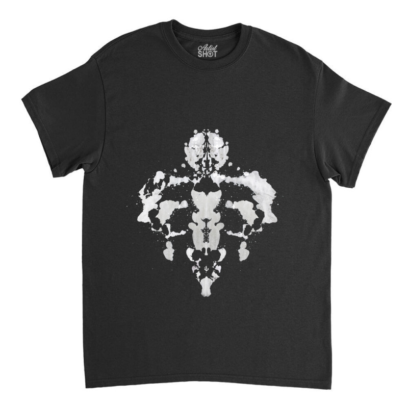 Rorschach Ink Blot Test Funny Psychology Student Gift Classic T-shirt by cm-arts | Artistshot