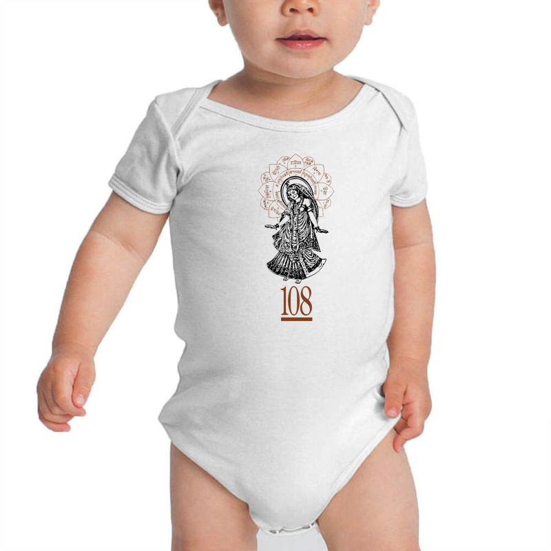 108  Mantra Counting Beads Baby Bodysuit by johniska | Artistshot