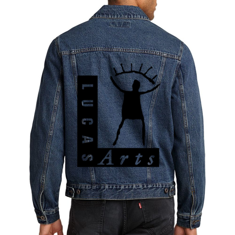 Lucas Arts Men Denim Jacket by cm-arts | Artistshot