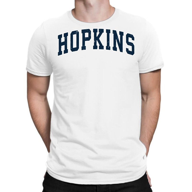 Hopkins Minnesota Mn Vintage Sports Design Navy Design Sweatshirt T-shirt | Artistshot