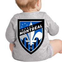 Montreal Impact Long Sleeve Baby Bodysuit | Artistshot