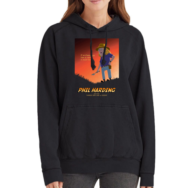 Phil Harding - Time Team Vintage Hoodie by cm-arts | Artistshot