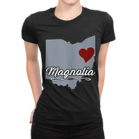 Magnolia   Ohio  Oh City State Usa   Cute Souvenir   Tank Top Ladies Fitted T-shirt | Artistshot