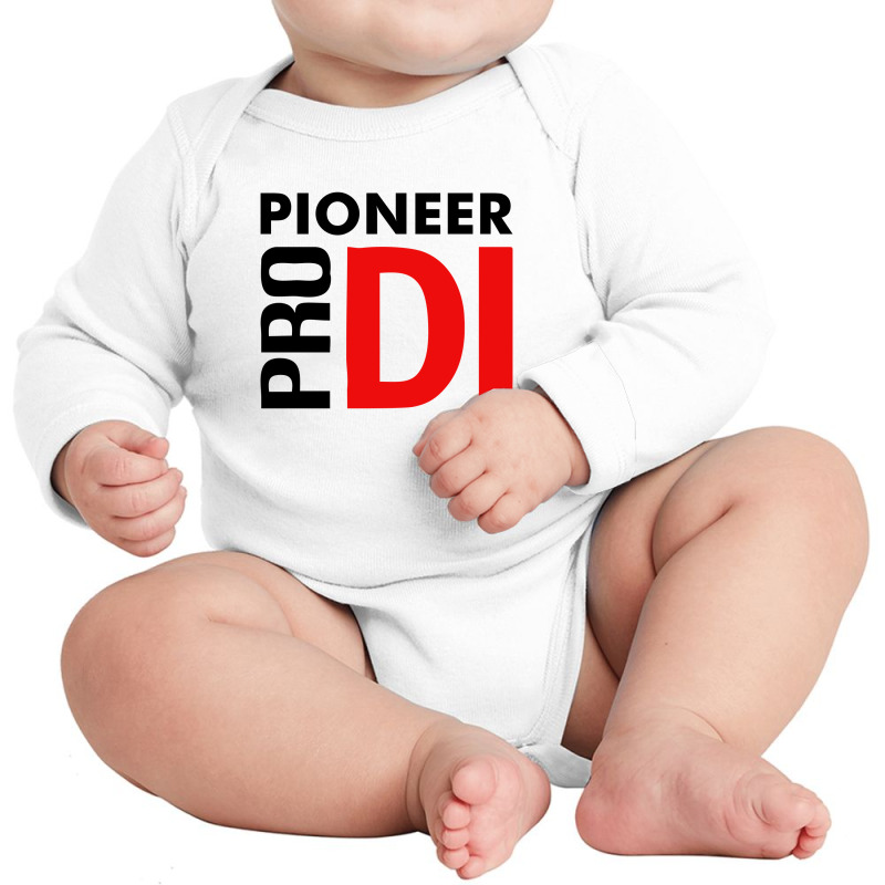 Pioneer Dj Pro Long Sleeve Baby Bodysuit by cm-arts | Artistshot