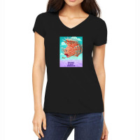 Lion Fish Poster Women's V-neck T-shirt | Artistshot