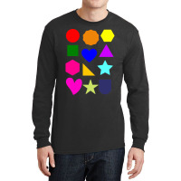 Shapes And Colours Compilation 4 Long Sleeve Shirts | Artistshot