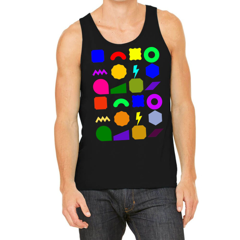 Shapes And Colours Compilation 5 Tank Top | Artistshot