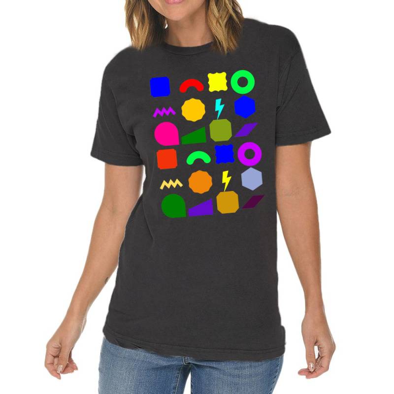 Shapes And Colours Compilation 5 Vintage T-shirt | Artistshot