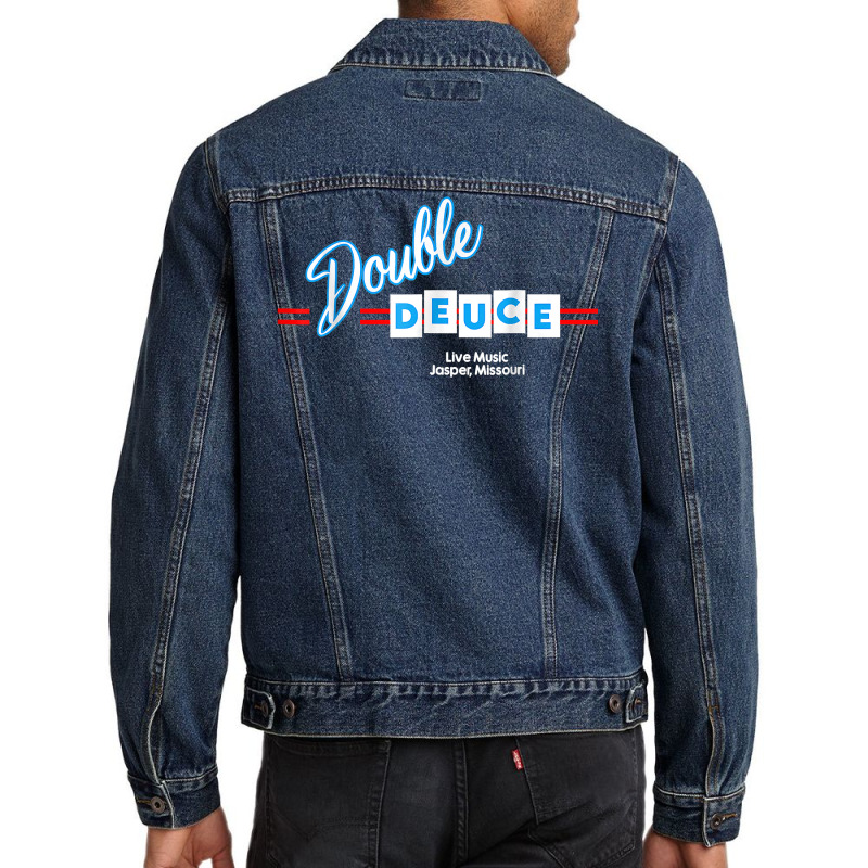 Double Deuces Roadhouse T Shirt Men Denim Jacket by ayedencoplon | Artistshot