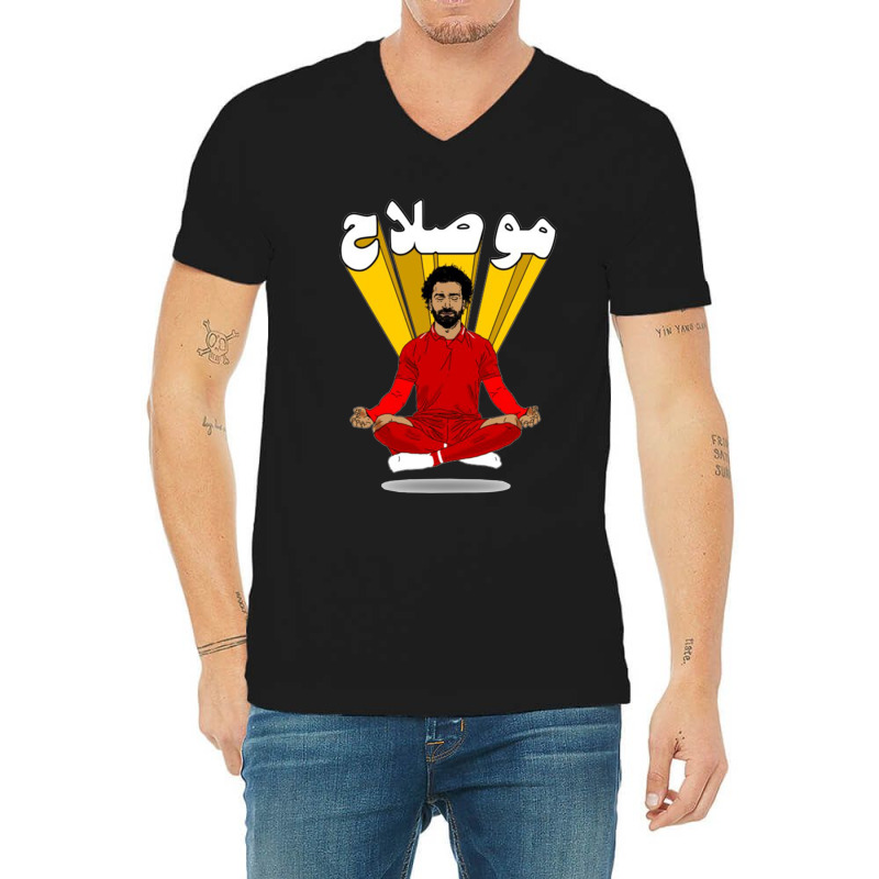 Yoga Mo Salah1 Classic V-neck Tee | Artistshot