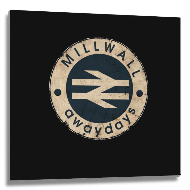 Millwall Awaydays Essential Metal Print Square | Artistshot