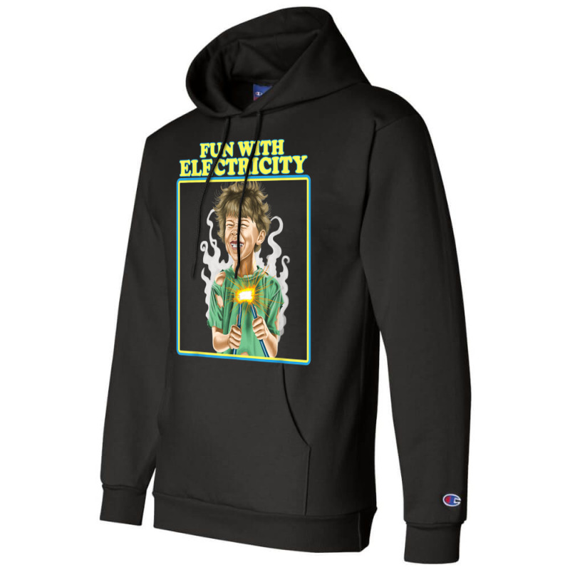 Fun With Electricity Vintage Aesthetic Aesthetic Champion Hoodie | Artistshot