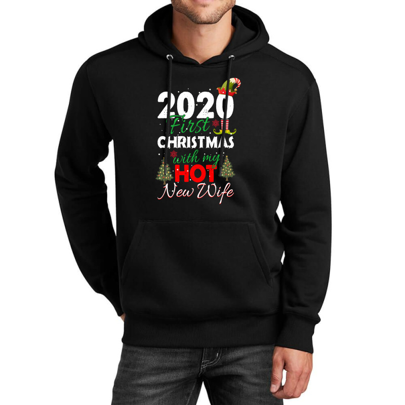 2020 First Christmas With My Hot New Wife For Dark Unisex Hoodie | Artistshot