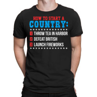 Boston 4th Of July Funny Tea Party Patriotic Patriot Gift T-shirt | Artistshot