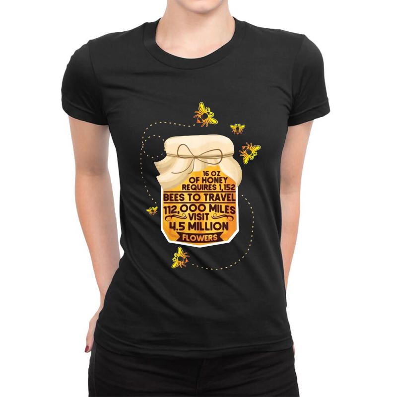 All About Bee Bee Ladies Fitted T-shirt | Artistshot