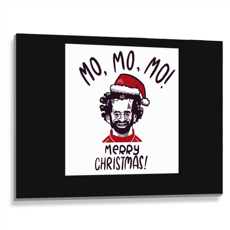 Mo Mo Mo Merry Christmas Classic Metal Print Horizontal | Artistshot