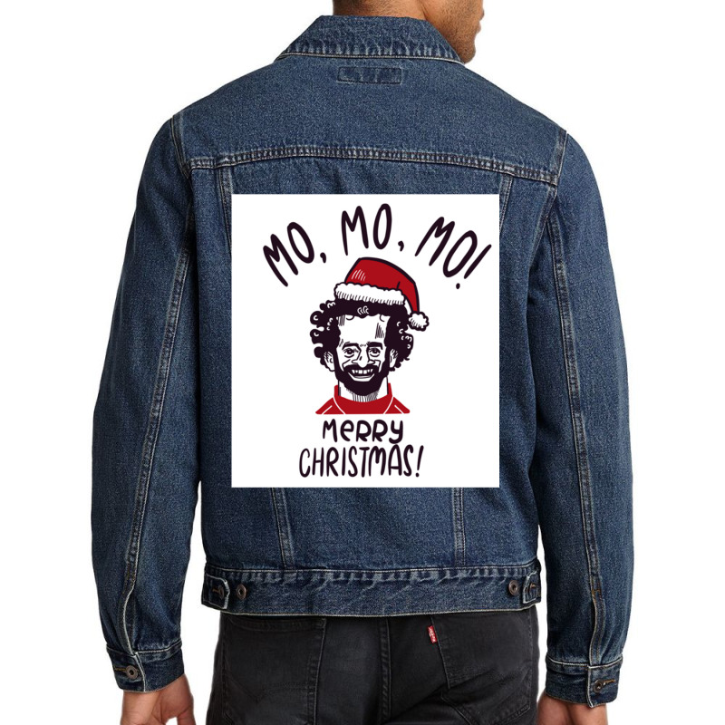 Mo Mo Mo Merry Christmas Classic Men Denim Jacket | Artistshot